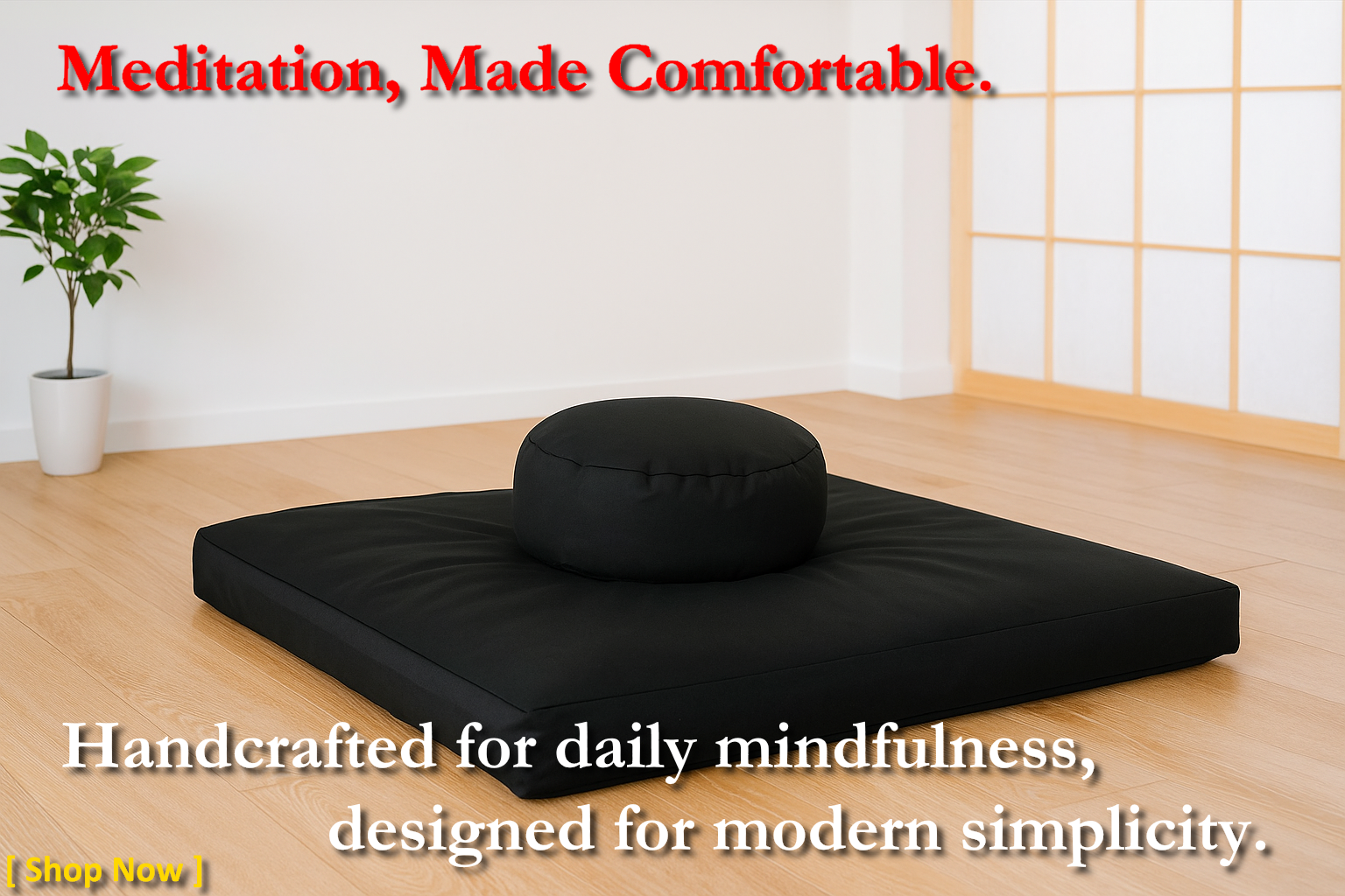Meditation Cushion & Zabuton Set